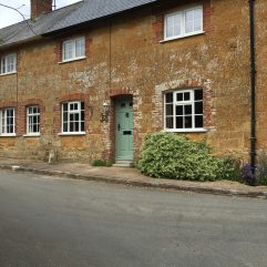 three new windows at this charming cottage in a local village